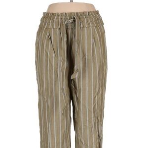 Zara Tan Striped Pants